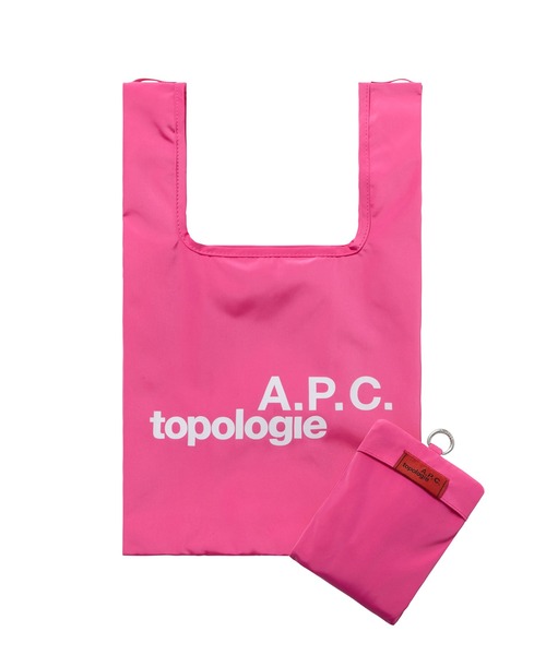 Topologie(トポロジー)の「MINI KONBINI A.P.C. TOPOLOGIE(エコバッグ/サブバッグ・レディース・ブラック/ピンク/オレンジ・ONE SIZE)」の7枚目の写真
