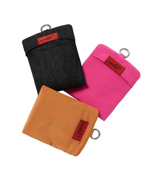 Topologie(トポロジー)の「MINI KONBINI A.P.C. TOPOLOGIE(エコバッグ/サブバッグ・レディース・ブラック/ピンク/オレンジ・ONE SIZE)」の6枚目の写真