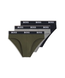 BOSS（ボス）の「ブリーフ3枚セット ロゴウエストバンド ストレッチコットン（ブリーフ）」