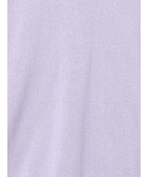 Samansa Mos2(サマンサ モスモス)の「襟フリルニットカーディガン(カーディガン/ボレロ・レディース・ブラック/ベージュ/ラベンダー/アイボリー・F)」の20枚目の写真