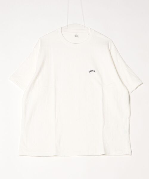 BRILLA per il gusto(ブリッラペルイルグースト)の「ORC EMBRIDRY T(Tシャツ/カットソー・メンズ・オフホワイト/サックスブルー/グリーン系その他2・4/5)」の1枚目の写真