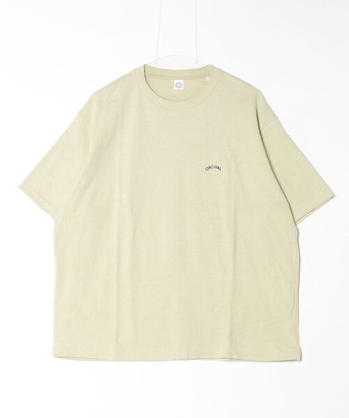 BRILLA per il gusto(ブリッラペルイルグースト)の「ORC EMBRIDRY T(Tシャツ/カットソー・メンズ・オフホワイト/サックスブルー/グリーン系その他2・4/5)」の2枚目の写真