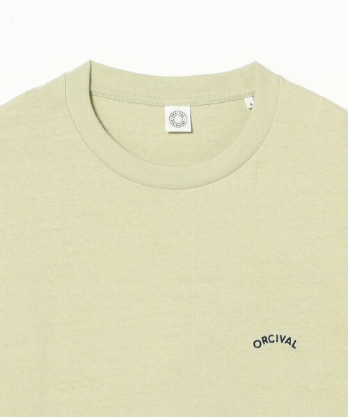 BRILLA per il gusto(ブリッラペルイルグースト)の「ORCIVAL / コットン ロゴ Tシャツ(Tシャツ/カットソー・メンズ・オフホワイト/サックスブルー/グリーン系その他2・4/5)」の8枚目の写真