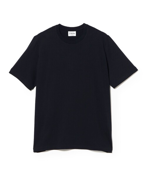 fennica(フェニカ)の「Yonetomi / WOOL SILK DRESS Tシャツ(Tシャツ/カットソー・レディース・ネイビー/ブラック系その他4・3)」の2枚目の写真