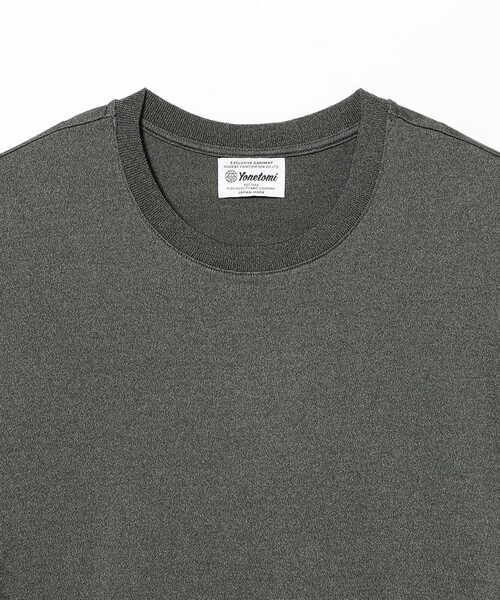 fennica(フェニカ)の「Yonetomi / WOOL SILK DRESS Tシャツ(Tシャツ/カットソー・レディース・ネイビー/ブラック系その他4・3)」の4枚目の写真