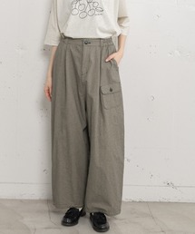 POU DOU DOU | 裾ドロストコクーンパンツ(その他パンツ)