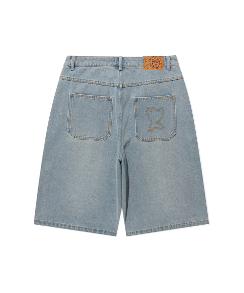 Wacky WiLLy(ワッキーウィリー)の「ダブルニデニムショートパンツブルー(その他パンツ・メンズ・その他・SMALL/MEDIUM/LARGE/X-LARGE)」の5枚目の写真