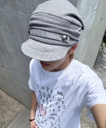 NOT KNOWING（ノットノーイング）の「【NOT KNOWING】Draped Button Knit Cap / 【ノットノーイング】ドレープドボタンニットキャップ＜着用画像あり＞（キャップ）」