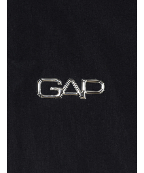 GAP(ギャップ)の「オーバーサイズ GAPロゴ トラックジャケット(ナイロンジャケット・メンズ・ブルー/ブラック・L/M/S/XS/XL)」の7枚目の写真