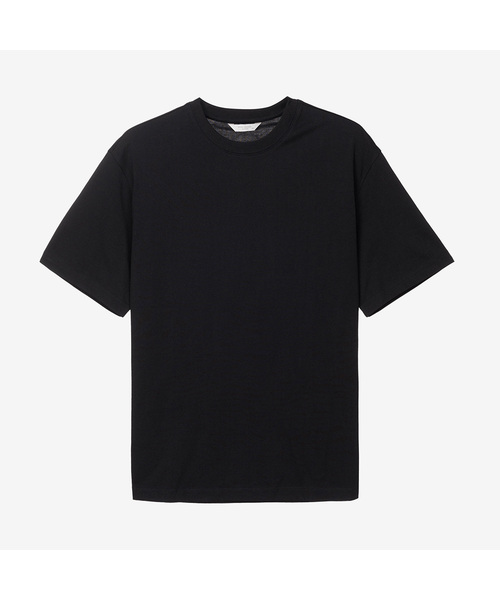 MINDBRIDGE（マインドブリッジ）の「[クール]アスキンセミオーバーフィットTシャツ - 4color MYTS3122（Tシャツ/カットソー・メンズ・ブラック/オフホワイト/ブルー/ライトカーキ・100/105/95/110）」の2枚目の写真