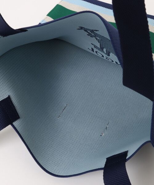 KANGOL(カンゴール)の「【KANGOL/カンゴール】ニットTOTE BAG / トートバッグ(トートバッグ・メンズ・オフホワイト/ネイビー・FREE)」の5枚目の写真