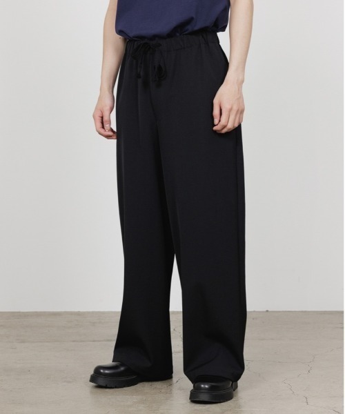 markaware(マーカウェア)の「【MARKAWARE/マーカウェア】WIDE CYLINDER EASY PANTS(その他パンツ・メンズ・ブラック・2/1)」の1枚目の写真