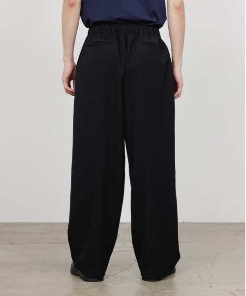 markaware(マーカウェア)の「【MARKAWARE/マーカウェア】WIDE CYLINDER EASY PANTS(その他パンツ・メンズ・ブラック・2/1)」の3枚目の写真