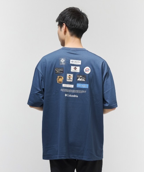 Columbia(コロンビア)の「コロンビア Columbia スタックブルックグラフィックショートスリーブTシャツ(Tシャツ/カットソー・メンズ・ネイビー/ダークグリーン/ブラック/アイボリー・M/L/S/SS/LL)」の13枚目の写真