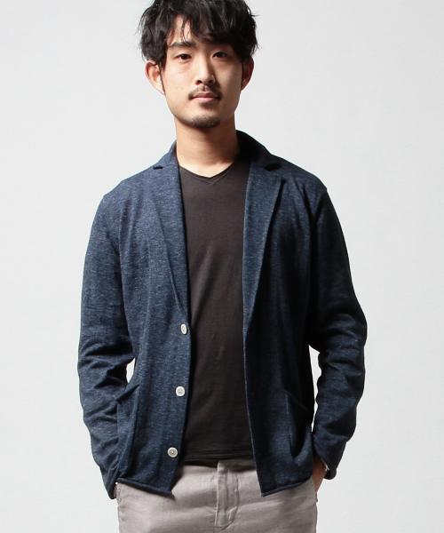 BEAMS（ビームス）の「BEAMS / ラペル カーディガン（カーディガン/ボレロ・メンズ・ブラック/ベージュ/ネイビー・X-LARGE/LARGE/SMALL/MEDIUM）」の7枚目の写真