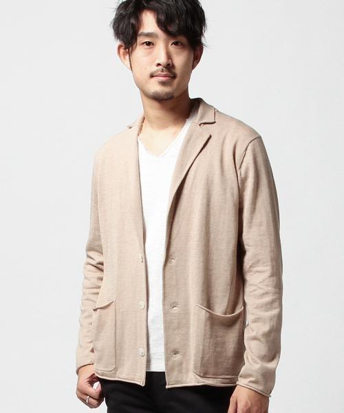 BEAMS（ビームス）の「BEAMS / ラペル カーディガン（カーディガン/ボレロ・メンズ・ブラック/ベージュ/ネイビー・X-LARGE/LARGE/SMALL/MEDIUM）」の8枚目の写真