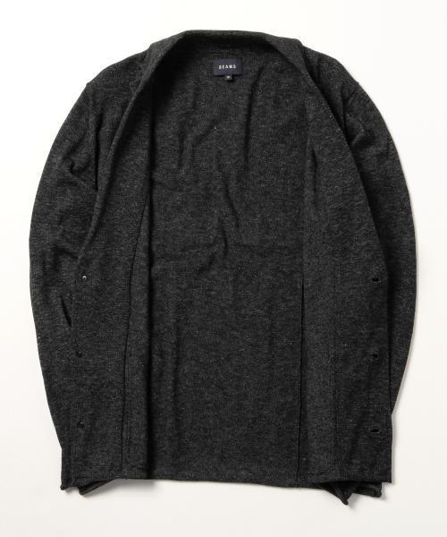BEAMS（ビームス）の「BEAMS / ラペル カーディガン（カーディガン/ボレロ・メンズ・ブラック/ベージュ/ネイビー・X-LARGE/LARGE/SMALL/MEDIUM）」の21枚目の写真