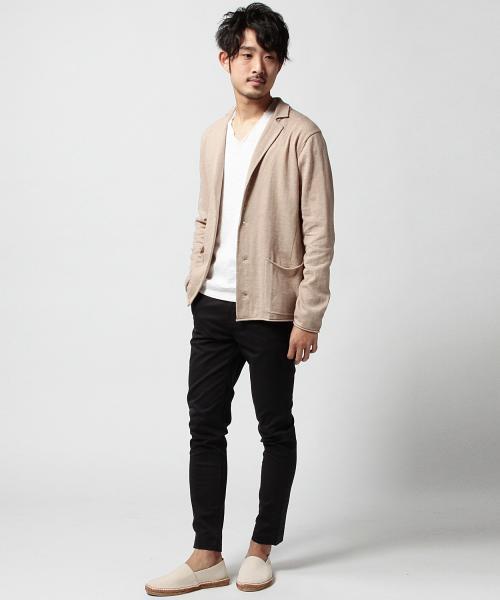 BEAMS（ビームス）の「BEAMS / ラペル カーディガン（カーディガン/ボレロ・メンズ・ブラック/ベージュ/ネイビー・X-LARGE/LARGE/SMALL/MEDIUM）」の22枚目の写真