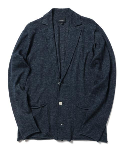 BEAMS（ビームス）の「BEAMS / ラペル カーディガン（カーディガン/ボレロ・メンズ・ブラック/ベージュ/ネイビー・X-LARGE/LARGE/SMALL/MEDIUM）」の15枚目の写真
