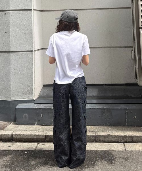 Oriens JOURNAL STANDARD（オリエンス ジャーナルスタンダード）の「レオパードポケットパンツ（その他パンツ・レディース・ブルー系その他/ベージュ・38/36）」の14枚目の写真