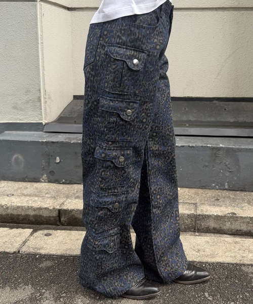 Oriens JOURNAL STANDARD（オリエンス ジャーナルスタンダード）の「レオパードポケットパンツ（その他パンツ・レディース・ブルー系その他/ベージュ・38/36）」の16枚目の写真