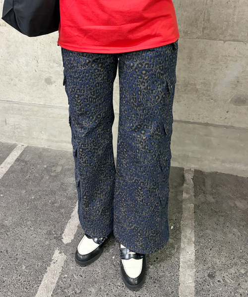 Oriens JOURNAL STANDARD（オリエンス ジャーナルスタンダード）の「レオパードポケットパンツ（その他パンツ・レディース・ブルー系その他/ベージュ・38/36）」の19枚目の写真