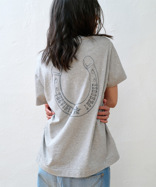 THEVINYLHOUSE(ザバイニルハウス)の「LUCKY HOUSE TEE GREY(Tシャツ/カットソー・メンズ・その他・SMALL/MEDIUM/LARGE)」の2枚目の写真