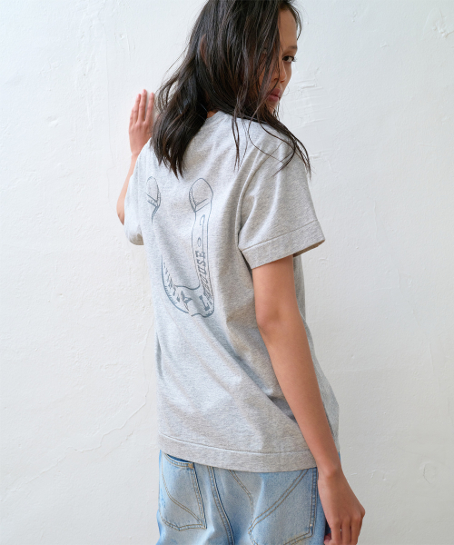 THEVINYLHOUSE(ザバイニルハウス)の「LUCKY HOUSE TEE GREY(Tシャツ/カットソー・メンズ・その他・SMALL/MEDIUM/LARGE)」の3枚目の写真