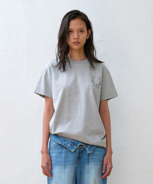 THEVINYLHOUSE(ザバイニルハウス)の「LUCKY HOUSE TEE GREY(Tシャツ/カットソー・メンズ・その他・SMALL/MEDIUM/LARGE)」の8枚目の写真