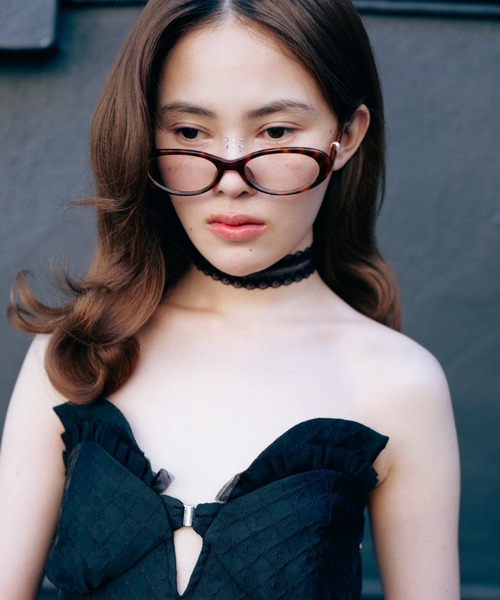 Carmelo(カーメロ)の「Pearl Accent Frames / UV400 パールアクセントグラス(サングラス・レディース・ブラック/ブラウン・FREE)」の9枚目の写真