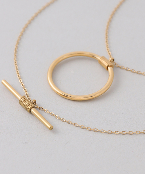 Noble(ノーブル)の「《追加》PETIT MOMENTS/プティモーメント Devin Necklace(ネックレス・レディース・ゴールド・FREE)」の13枚目の写真