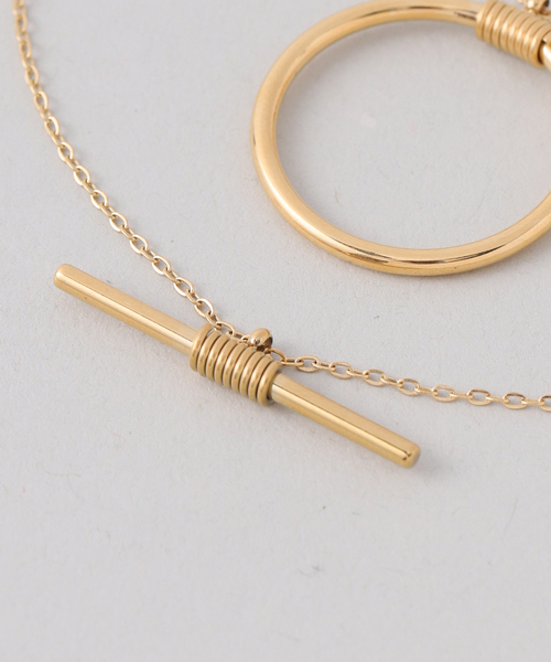 Noble(ノーブル)の「《追加》PETIT MOMENTS/プティモーメント Devin Necklace(ネックレス・レディース・ゴールド・FREE)」の2枚目の写真