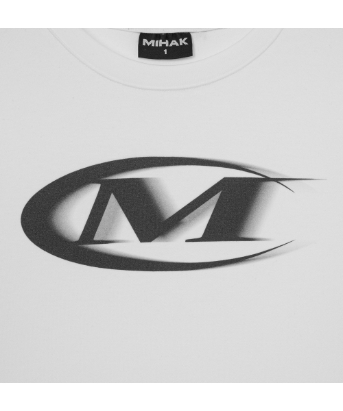 MIHAK(ミハク)の「モーションビッグロゴクロップTシャツ(ホワイト)(Tシャツ/カットソー・レディース・その他・1/2)」の9枚目の写真