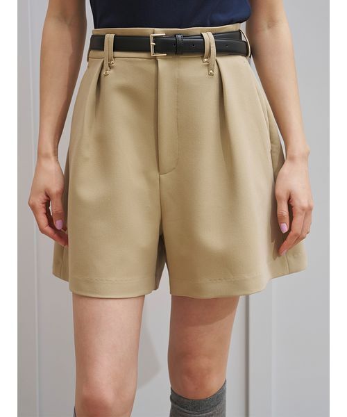 SNIDEL(スナイデル)の「シンプルショートパンツ(その他パンツ・レディース・ベージュ/アイボリー/ブラック・0/1)」の20枚目の写真