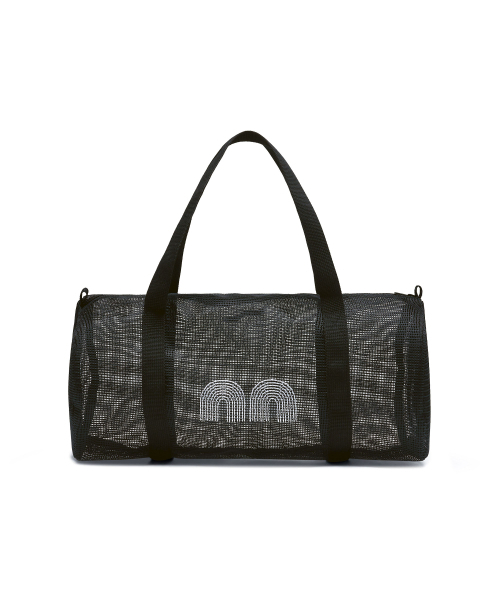 NOT NEW(ナットニュー)の「Mesh Boston Bag Black(ボストンバッグ・レディース・ブラック・FREE)」の4枚目の写真