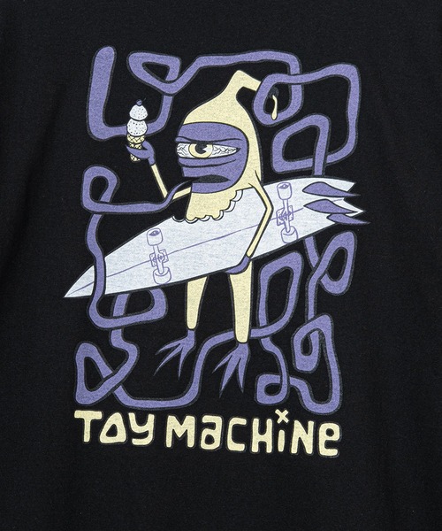 TOY MACHINE(トイ マシーン)の「TM SURF SECT SS TEE(Tシャツ/カットソー・メンズ・サンドベージュ/ブラック・XL/L/M)」の12枚目の写真