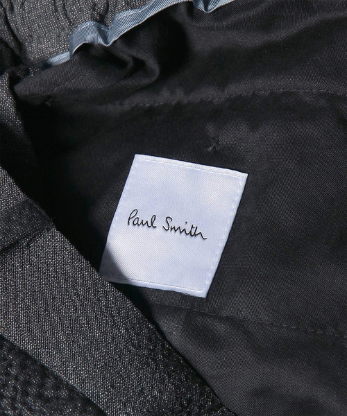 Paul Smith(ポールスミス)の「ウールサッカー ストレッチ テーパードトラウザーズ / 163171 627X(その他パンツ・メンズ・ブルー/ダークグレー・SMALL/MEDIUM/LARGE/X-LARGE/XX-LARGE)」の10枚目の写真