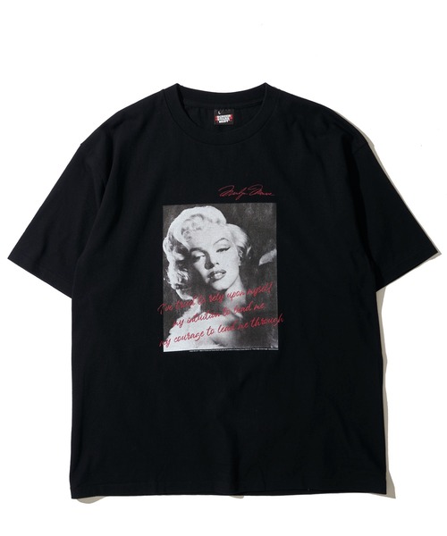 ADPOSION(アドポーション)の「【Marilyn Monroe / マリリン・モンロー】フォトプリントクルーネックTシャツ(Tシャツ/カットソー・レディース・ブラック系1/ブラック系2/ホワイト系2/ホワイト系1・MEDIUM/LARGE)」の11枚目の写真