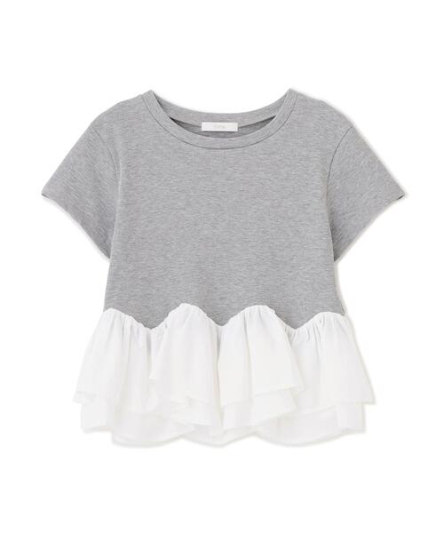 PROPORTION BODY DRESSING(プロポーションボディドレッシング)の「【ブラック/ホワイト追加生産】<a>ホイップフリルTシャツ / 1216269501(Tシャツ/カットソー・レディース・ブラック/グレー系その他/ホワイト・FREE)」の10枚目の写真