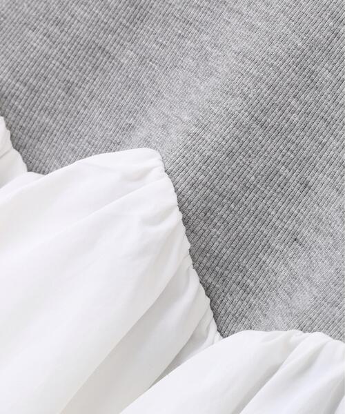 PROPORTION BODY DRESSING(プロポーションボディドレッシング)の「【ブラック/ホワイト追加生産】<a>ホイップフリルTシャツ / 1216269501(Tシャツ/カットソー・レディース・ブラック/グレー系その他/ホワイト・FREE)」の11枚目の写真