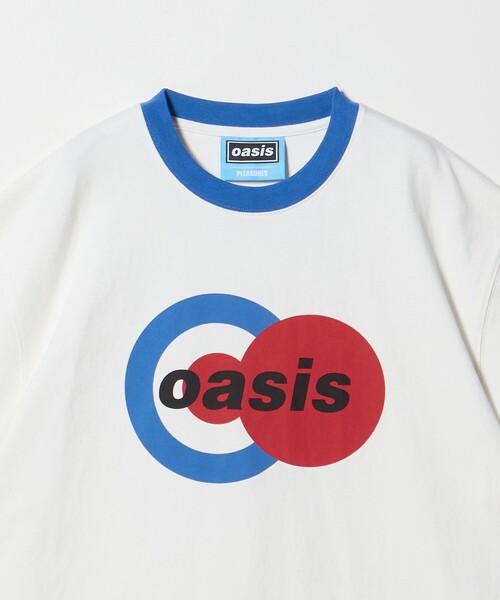 PLEASURES(プレジャー)の「<PLEASURES × oasis>1996 RINGER Tシャツ(Tシャツ/カットソー・メンズ・ホワイト・M/S/L)」の3枚目の写真