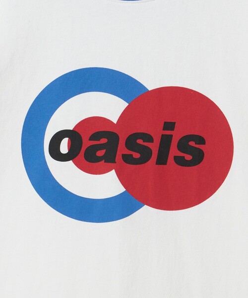 PLEASURES(プレジャー)の「<PLEASURES × oasis>1996 RINGER Tシャツ(Tシャツ/カットソー・メンズ・ホワイト・M/S/L)」の6枚目の写真