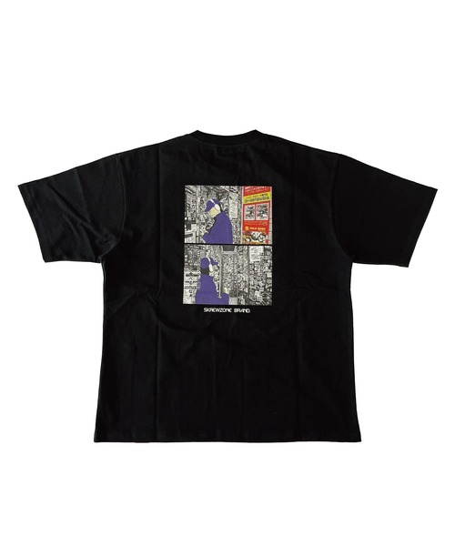 SKREWZONE(スクリューゾーン)の「SKREWZONE × GOLD RUSH イラストTシャツ(Tシャツ/カットソー・メンズ・ブラック/ホワイト・LARGE/X-LARGE/XX-LARGE/MEDIUM)」の8枚目の写真