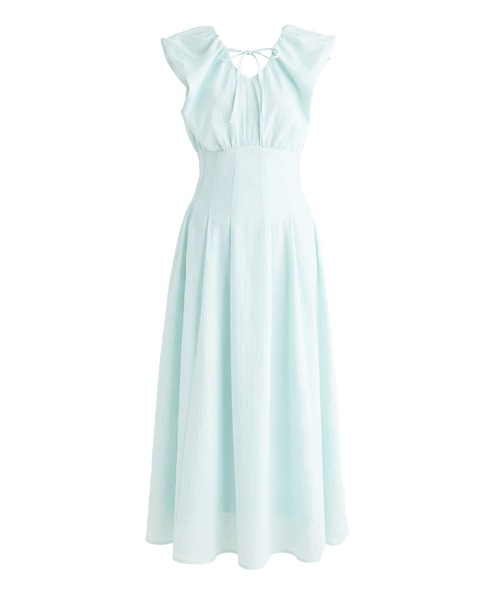 Rose Muse（ロゼミューズ）の「Sherbet flare dress（ワンピース・レディース・ミント/ピンク・FREE）」の9枚目の写真
