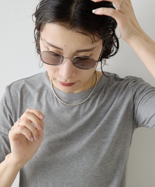 ear PAPILLONNER(イアパピヨネ)の「【A.KJAERBEDE(エキアビド)】HELLO26SS/サングラス(その他雑貨・レディース・シルバー・FREE)」の12枚目の写真