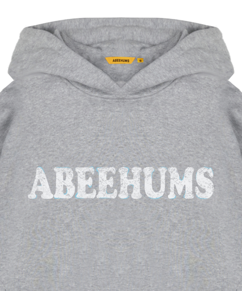 ABEEHUMS（アビハムズ）の「ヴィンテージロゴフードスウェットシャツ ABH357-108 メランジグレー（パーカー・レディース・ミックスグレー・SMALL/MEDIUM）」の4枚目の写真