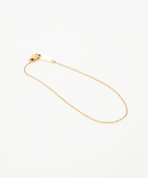 by Preek(バイプリーク)の「<33×by Preek>シン チェーン ブレスレット 17cm(ブレスレット・レディース・ゴールド・FREE)」の4枚目の写真