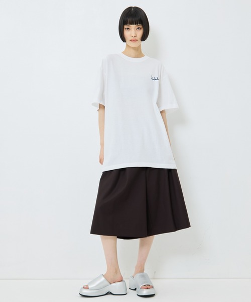 TOGA PULLA(トーガ プルラ)の「【TOGA PULLA/トーガプルラ】Studs tee/スタッズT(Tシャツ/カットソー・レディース・ホワイト/ブラック/カーキ・L/XL)」の5枚目の写真