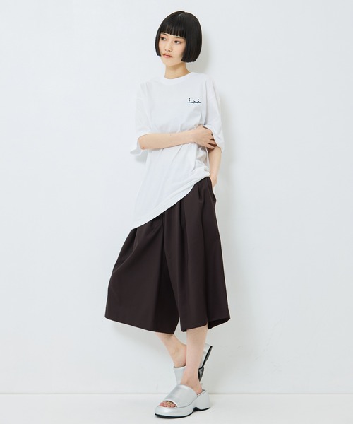 TOGA PULLA(トーガ プルラ)の「【TOGA PULLA/トーガプルラ】Studs tee/スタッズT(Tシャツ/カットソー・レディース・ホワイト/ブラック/カーキ・L/XL)」の6枚目の写真