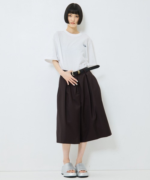 TOGA PULLA(トーガ プルラ)の「【TOGA PULLA/トーガプルラ】Studs tee/スタッズT(Tシャツ/カットソー・レディース・ホワイト/ブラック/カーキ・L/XL)」の9枚目の写真